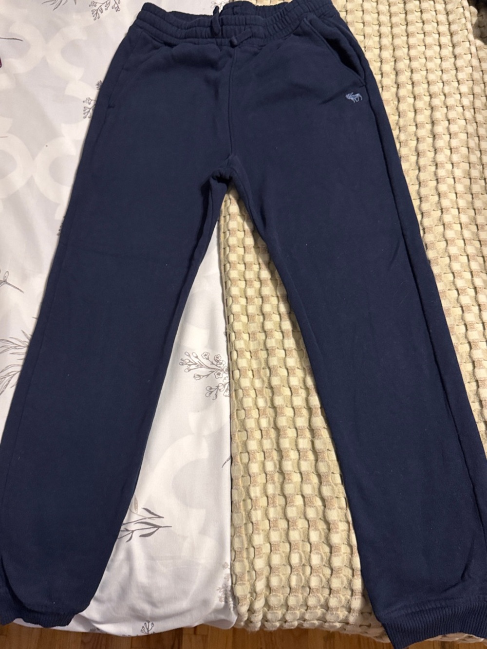 Abercrombie & Fitch Kids Navy Blue Sweatpants